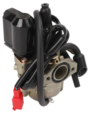 Image de Ensemble carburateur 17 mm pour scooters DIO, Kymco et SYM 50 cm³ (modèles AF24, AF30, TACT50, TG50 et TG50M) de 1985 à 1986