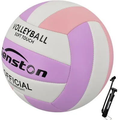 Immagine prodotto di Palla da pallavolo, taglia 5, impermeabile, con pompa, colore lavanda
