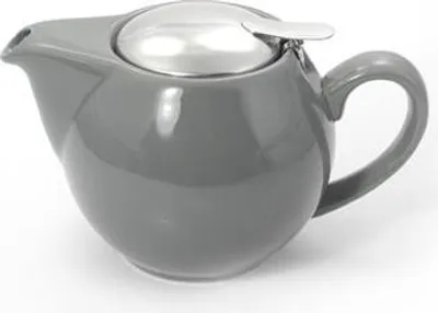 Produktbild von Kanne "Saara", 0,5 l Porzellan, grau