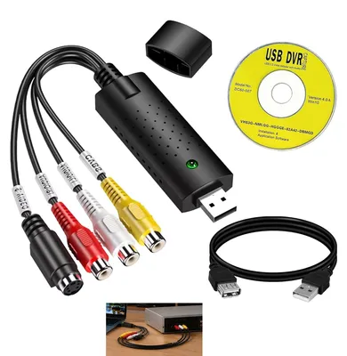 Obrázok produktu pre Prevodník VHS na digitálny formát – USB karta na záznam analógového videa