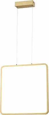 Zdjęcie produktu dla Lampa wisząca LED Anaya złota 24W Neutralna biel 1920lm akryl wym:110x40x6cm IP20 Reality