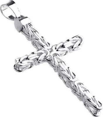 Produktbild von SILBERKETTEN STORE Anhänger Kreuz Königskette 7,5mm - 925 Silber