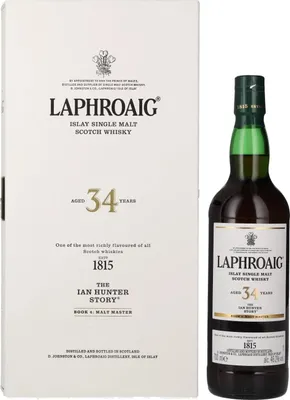 Produktbild von Laphroaig 34 Years Ian Hunter - Story Book 4 + Box 700ml 46,2% Vol.