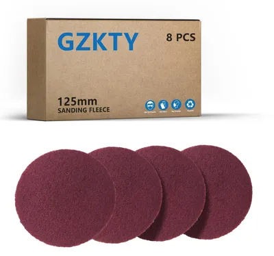 Zdjęcie produktu dla Ścierniwa do szlifierki mimośrodowej, 125 mm, z rzepem, gradacja P150-180, 8 sztuk