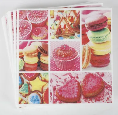 Produktbild von 24x 20er Packung Servietten 3-lagig Papier Einweg Party Kuchen 480 Stück