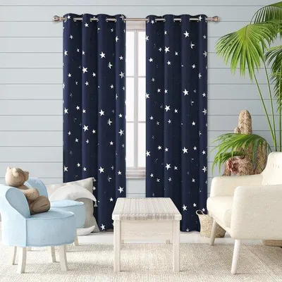 Imagen del producto de Cortinas opacas Famanu, 140x180 cm - 2 unidades