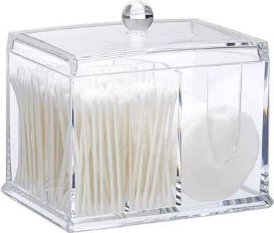 Obrázek produktu pro Organizér na vatové tyčinky a tampony, průhledný RD26560 L