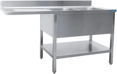 Immagine prodotto di Centro lavabo Saro a 2 vasche a destra - L 1800 x P 600 mm