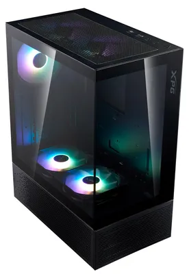 Obrázek produktu pro XPG Invader X Mini, Midi Tower, PC, Černá, ATX, Micro ATX, Mini-ITX, SPCC, 16,6 cm