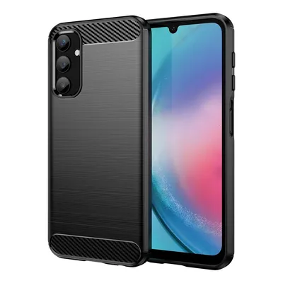 Produktbild von König Design Hülle kompatibel mit Samsung Galaxy A25 5G Kunststoff Soft Handyhülle - Handy Case Schwarz