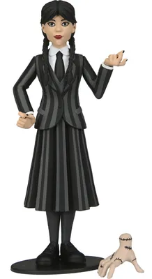 Produktbild von Wednesday Toony Terrors Actionfigur Nevermore Uniform