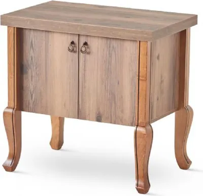 Image de Bureau Commode Rangement Marron Classique Naturel Ensemble de bureau