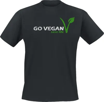 Produktbild von Go Vegan V - T-Shirt