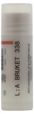 Imagen del producto de L:A BRUKET Bálsamo nutritivo para labios y mejillas, tono 338 Rowan Berry (14 g)