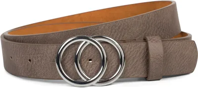 Produktbild von styleBREAKER Damen Gürtel 3 cm | Glänzende Ringschnalle in Gold oder Silber | Verstellbarer Taillengürtel & Hüftgürtel | Glattes Kunstleder für Kleider & Jeans