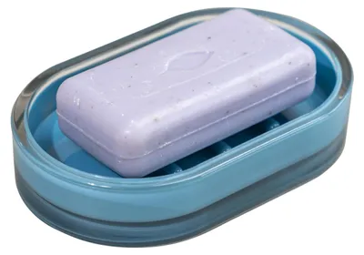 Immagine prodotto di bremermann serie bagno SAVONA portasapone, portasapone in plastica, blu