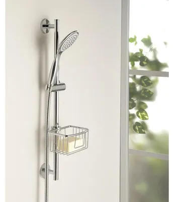 Obrázok produktu pre Držiak sprchy, nastaviteľný, okrúhly, 660 mm, chróm