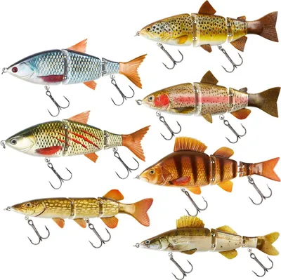 Produktbild von Balzer Shirasu Swimbait Pike Factory 15cm - Wobbler, Farbe:Zander / 36g / slow sinking