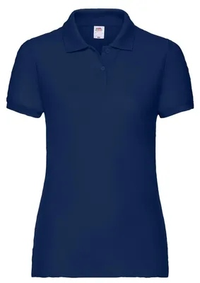 Image de Fruit of the Loom - Polo pour femmes LT1865 (XL) (bleu marine)