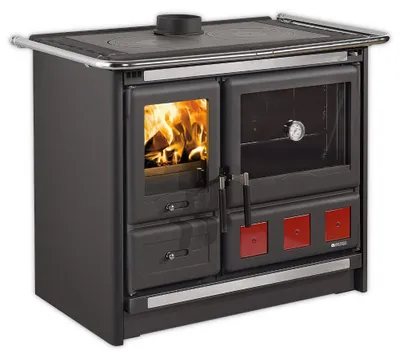 Produktbild von La Nordica Küchenofen | ROSA XXL.16 STEEL | 10,5 kW | Anthrazit-Schwarz
