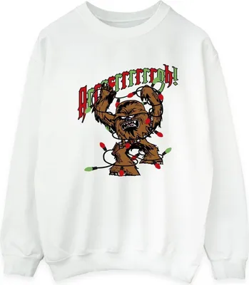 Produktbild von Star Wars - "Episode IV: A New Hope Argh" Sweatshirt für Herren BI46021 (M) (Weiß)