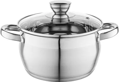 Produktbild von FLORINA Topf aus Edelstahl (3,4 l) 20 cm I Kochtopf OLIVER mit Glasdeckel I Mit Messbecher I Spülmaschinengeeignet I Nudeltopf, Suppentopf, Pastatopf I Ideal für alle Herdarten und Induktion