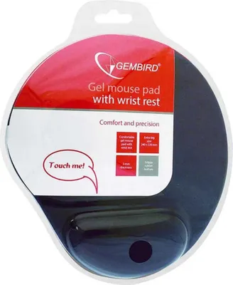 Immagine prodotto di Gembird MP-GEL-BLACK mouse pad
