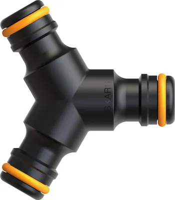 Obrázek produktu pro Fiskars 1027070, Konektor hadice, Polypropylen (PP), Guma, Černá, Oranžová