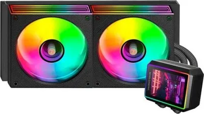 Produktbild von Mars Gaming ML-VISIONII240, All-in-One-Flüssigkeitskühler, 12 cm, Schwarz