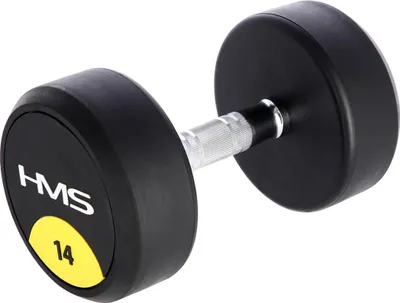 Produktbild von Hg Pro 14 Kg Rundhantel Mit Gummiummantelung Hms