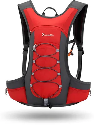 Produktbild von CarryQuest® - Kletterrucksack - 10L leicht wasserabweisend Rückenbelüftung Rot