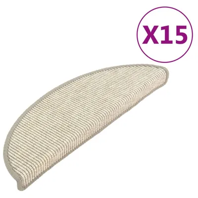 Produktbild von Stufenmatten 15 Stk. 56x17x3 cm Silber Halbrund