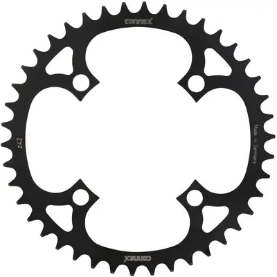 Zdjęcie produktu dla Tarcza łańcuchowa Connex do rowerów elektrycznych Bosch Shimano Yamaha Brose 42 zęby czarna 104 mm
