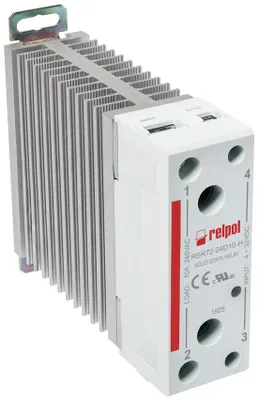 Obrázek produktu pro Polovodičové relé Jednofázové 240 V AC 4...32 V DC 2615979 Relpol relé