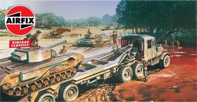 Zdjęcie produktu dla Airfix A02301V, Military truck model, Zestaw montażowy, 1:76, Scammell, Każda płeć, Plastik