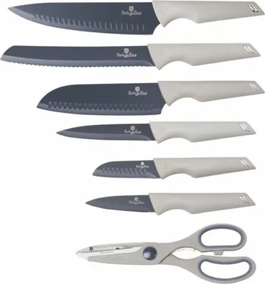 Produktbild von Berlingerhaus Antihaft-Messer-Set 7-teilig Aspen Collection