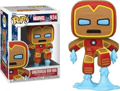 Zdjęcie produktu dla FUNKO POP! - MARVEL - Holiday Gingerbread Iron Man #934