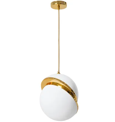 Produktbild von tooLight Hängelampe APP481-1CP WHITE/GOLD