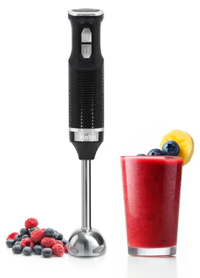 Immagine prodotto di Frullatore a immersione, 600 W, lame in acciaio inossidabile, base removibile, design ergonomico