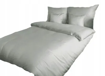 Produktbild von Darymex Satin Bettwäsche 200x220 Grau Glatt
