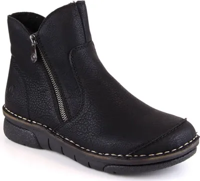 Zdjęcie produktu dla Rieker damskie buty za kostkę 73357-00 Kolor: Czarny Rozmiar: 36