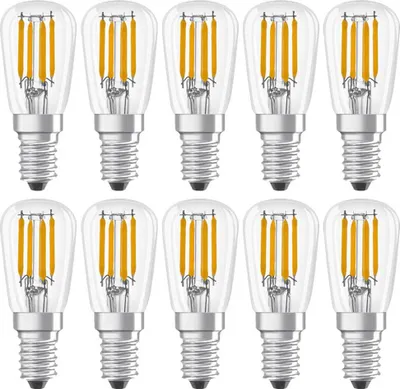 Produktbild von 10 x Osram LED Parathom Filament Leuchtmittel T26 Röhre 2,8W = 25W E14 klar 250lm 865 Tageslicht 6500K kaltweiß