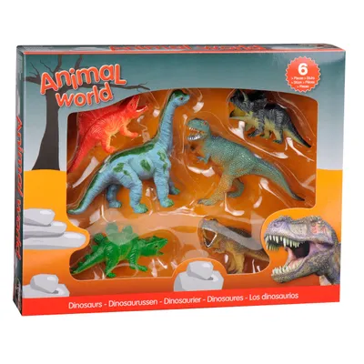 Image de Dinosaurussen Giftbox, 6st.