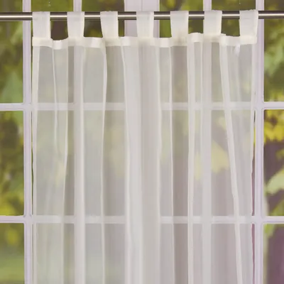 Produktbild von Schlaufenschal Schlaufenvorhang Fertiggardine 140x245cm wollweiß creme