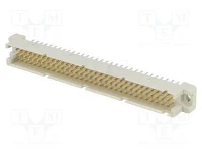 Obrázek produktu pro 1x zásuvka, samice, typ C, 96 pinů, DIN 41612, průchozí, ZDIN-CM-96P, DIN 41.61