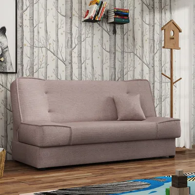Produktbild von MIRJAN24 Schlafsofa Gabi mit Bettkasten, 3 Sitzer Sofa, Couch mit Schlaffunktion, Stilvoll Bettsofa, Wohnzimmer Polstersofa (Enjoy 19)