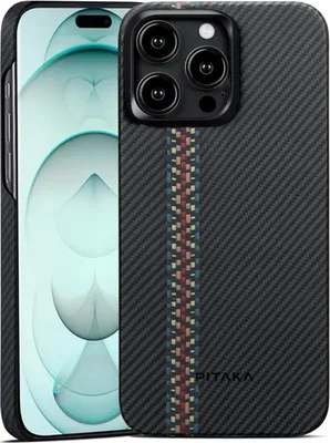 Produktbild von Pitaka Hülle MagEZ 4 Aramid 600D iPhone 15 Pro Max, MagSafe Rhapsody