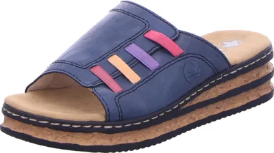 Produktbild von Rieker Pantolette blau in Gr. 40