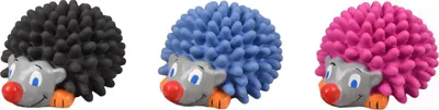 Image de Jouet pour chien Flamingo Latex Hérisson, dimensions : 14 cm