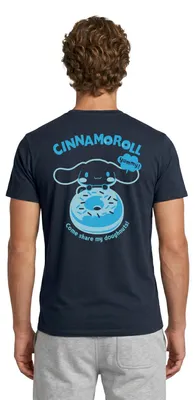 Produktbild von Spreadshirt Cinnamoroll Mit Donut Yummy Doughnuts Männer T-Shirt, 3XL, Navy
